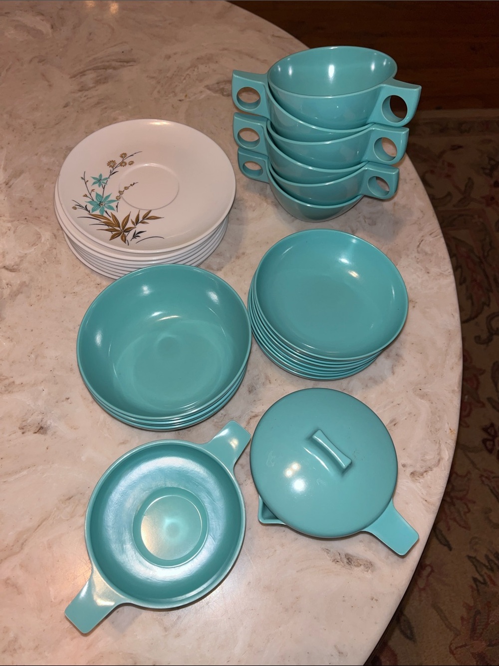 26 pieces Westinghouse Newport Melamine Set